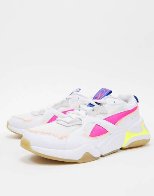 Puma Nova 2 Baskets Blanc