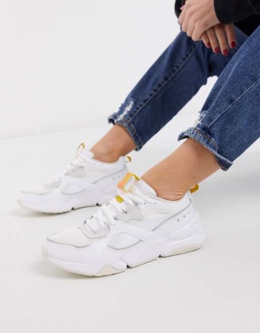 Puma Nova 2 Baskets Blanc