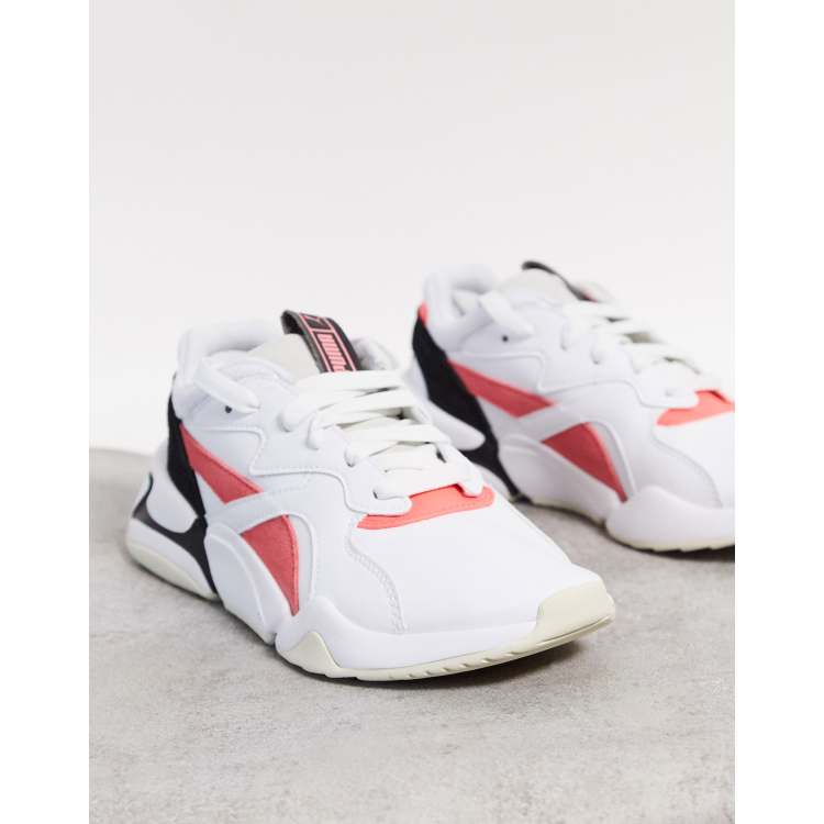 Puma nova white sale