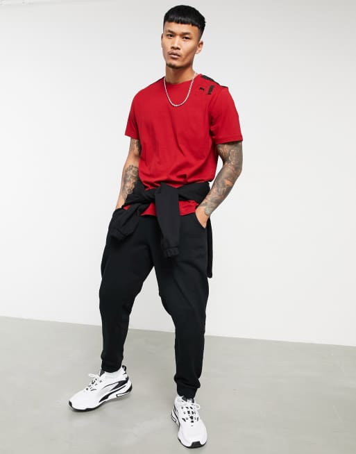 Burgundy puma outlet outfit