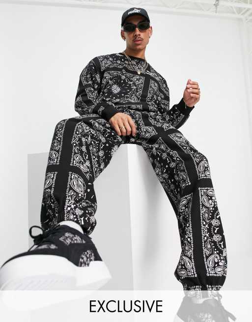 Puma Skinny Fit Tracksuit Set In Black Exclusive to ASOS