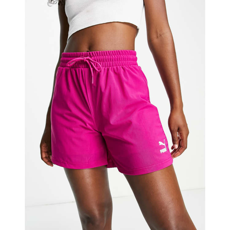 pink puma shorts