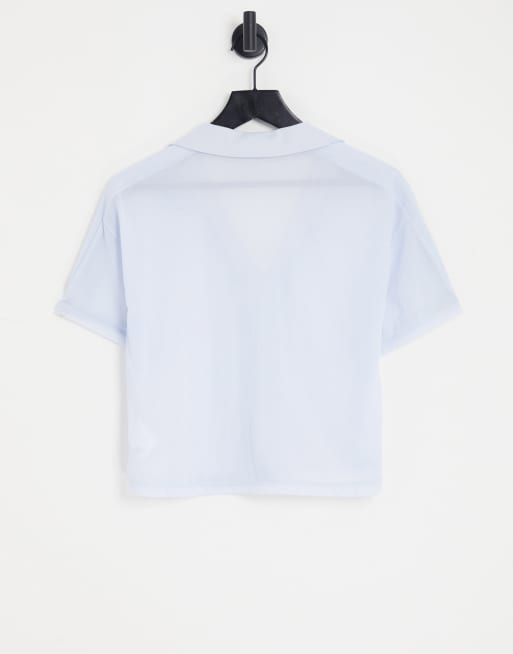 PUMA organza mesh shirt in pale blue - exclusive to ASOS, 2 of 4