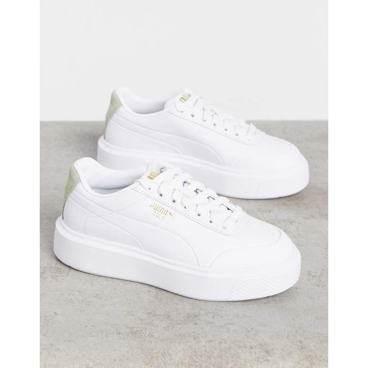 Basket puma cheap femme blanc