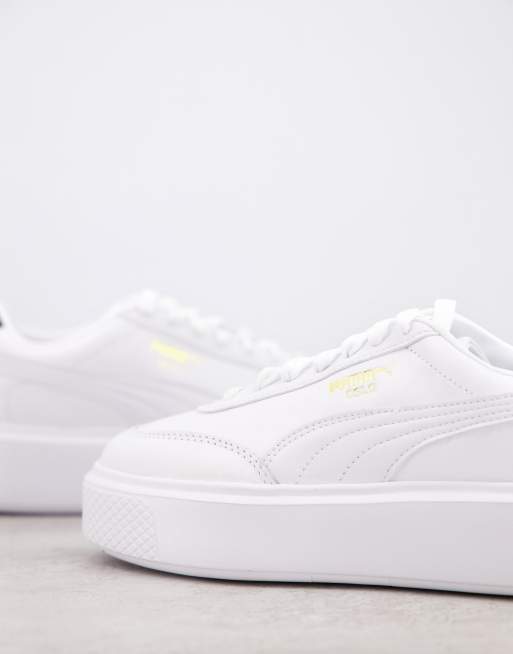 PUMA Oslo Femme sneakers in white and black ASOS