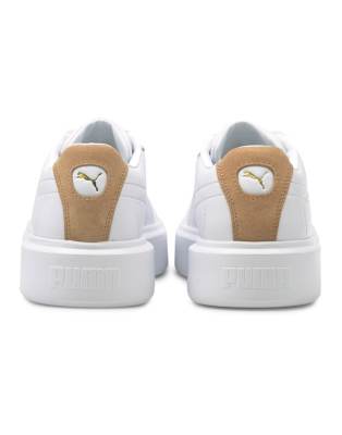 puma tan trainers