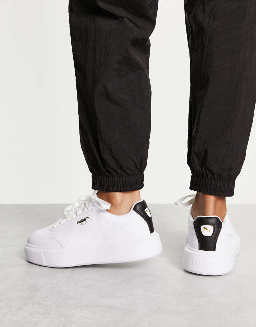 Puma femme outlet noir et blanche