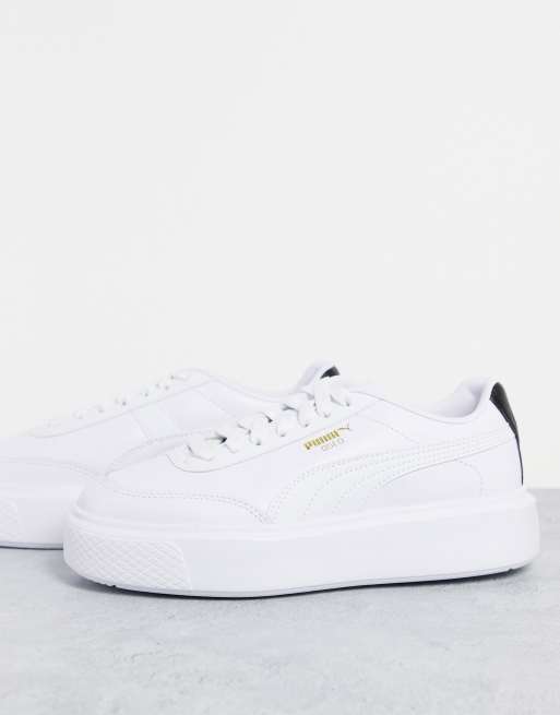 Puma platform outlet trainers asos