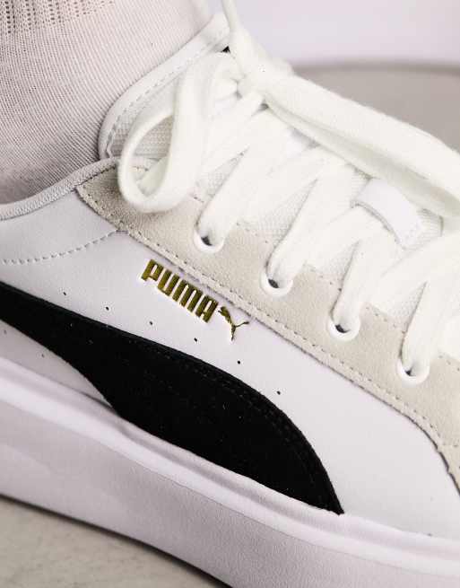 Puma platform bianche hot sale e nere