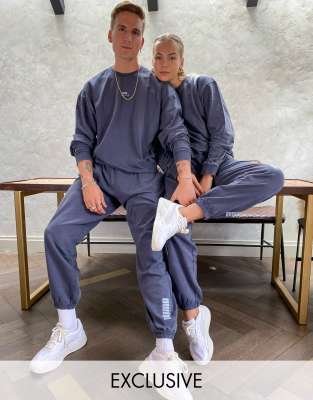 Puma oversized joggers in washed ebony - exclusive to ASOS - ASOS Price Checker