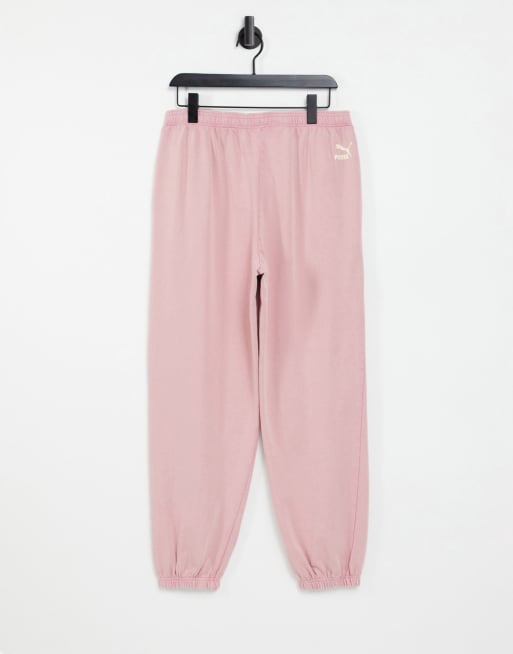 Baggy best sale pink sweatpants