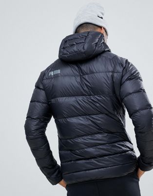 puma packable hooded jacket