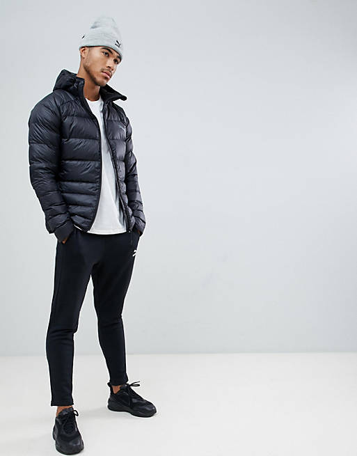 Puma packable hooded jacket in black 85162101 | ASOS