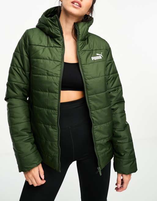 Puma padded deals hooded jacket