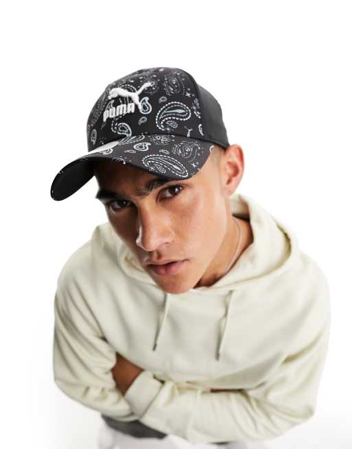 Puma paisley cap in black | ASOS