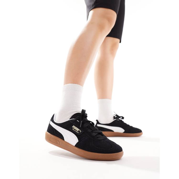 PUMA Palermo Baskets Noir et blanc ASOS