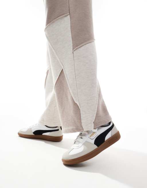 PUMA – Palermo – Białe skórzane buty sportowe, 4 z 5