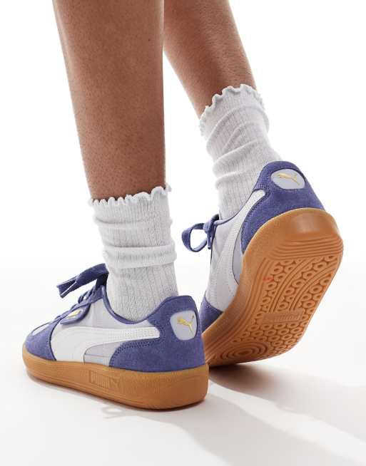 PUMA - Palermo - Blå/multifarvede sneakers, 3 af 5