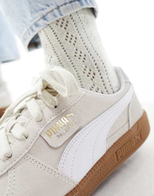 PUMA – Palermo – Buty sportowe w kolorze złamanej bieli, 4 z 5