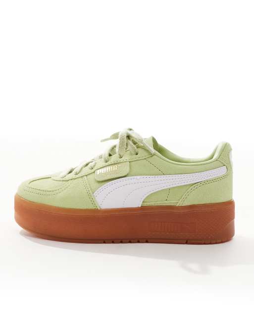 Puma Palermo Eleveta trainers in pistachio, 2 of 5