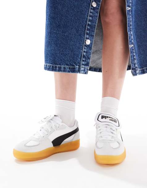 PUMA – Palermo LaModa – Sneaker in Weiß mit Lasche - view 1