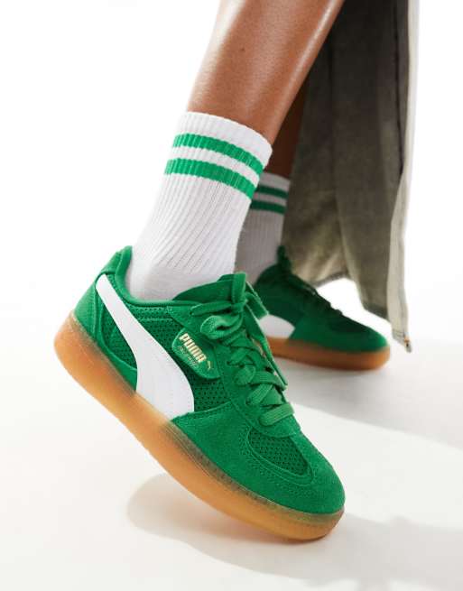 PUMA Palermo LaModa Vintage Sneaker in Grun ASOS