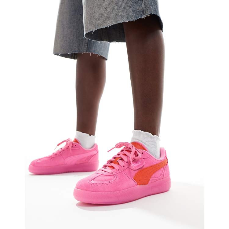 Puma Palermo LaModa Xtra sneakers in pink