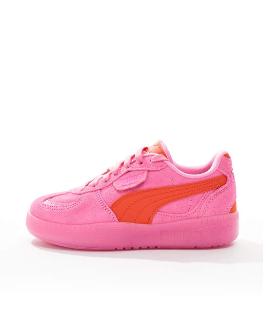 Puma Palermo LaModa Xtra sneakers in pink ASOS