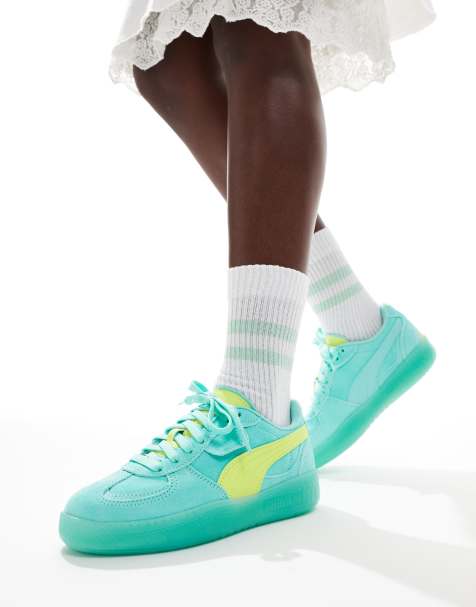 Puma Palermo LaModa Xtra trainers in peppermint - view 1