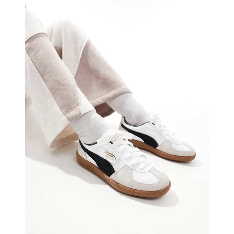 Puma leather trainers online