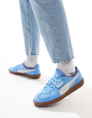 Puma Palermo 'Man City' Trainers in baby blue