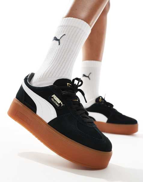 PUMA - Palermo Platform - Baskets - Noir - view 1