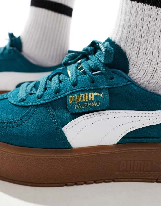 Puma plateforme vert hotsell