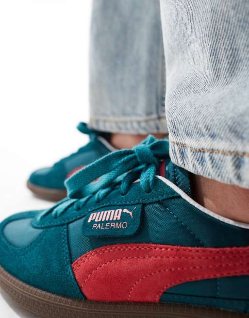 Puma suede green gum sole clearance