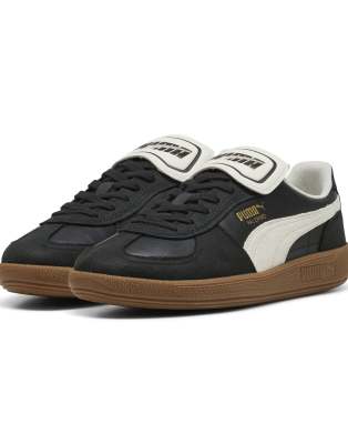 Puma Palermo Premium Sneakers In Black