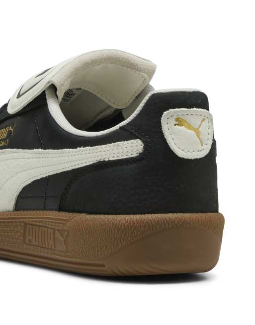 PUMA Palermo Premium sneakers in black | ASOS
