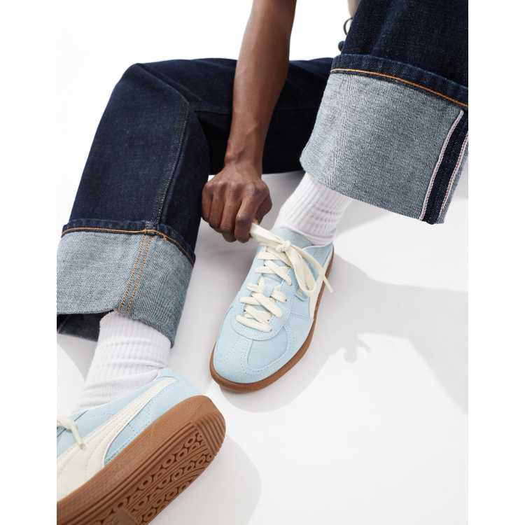 PUMA Palermo sneakers in blue | ASOS