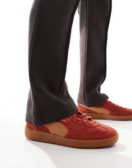 Puma ferrari sneakers brown clearance