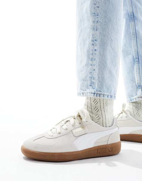 PUMA - Palermo - Sneakers in gebroken wit - view 1