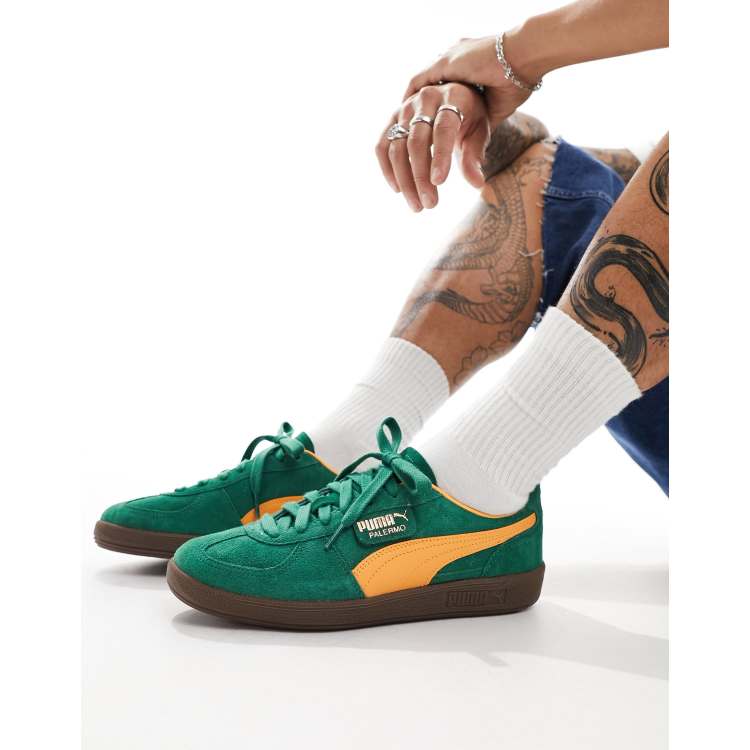 Puma green orange on sale