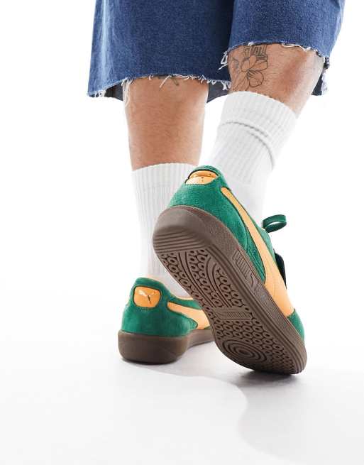 Puma Palermo OG green orange gumsole