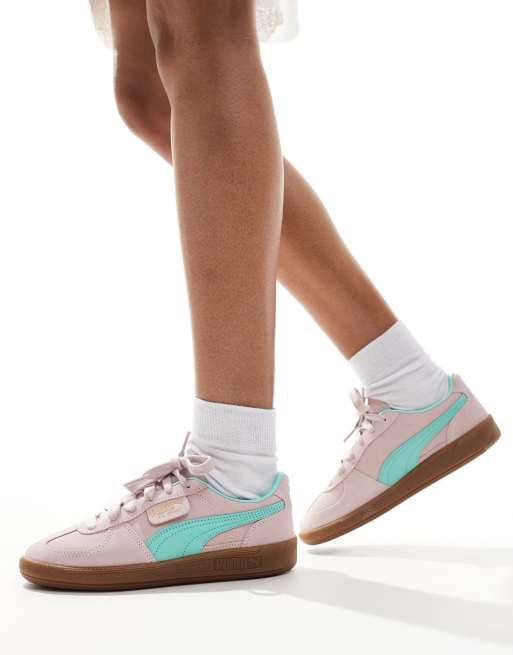 Puma suede light pink best sale