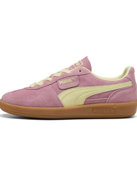 Puma Palermo sneakers in poised pink-gold moon - view 1