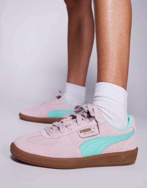 Puma shoes with pink sole best sale