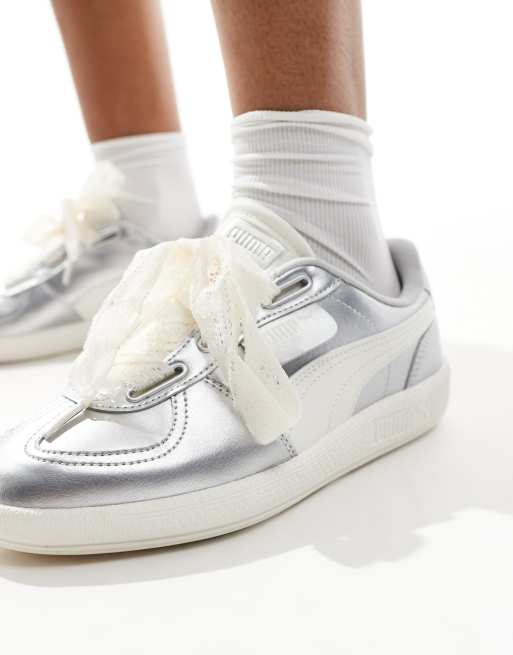 Puma sneakers with ribbon laces hotsell