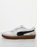 [Puma] PUMA Palermo sneakers with ribbon laces in white 37.5 WHITE