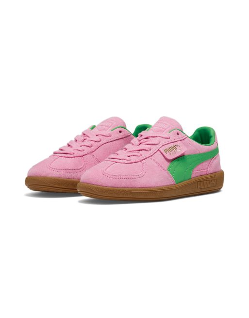 Puma suede platform satin trainer in pink online