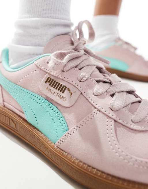 Puma Palermo trainers in light pink