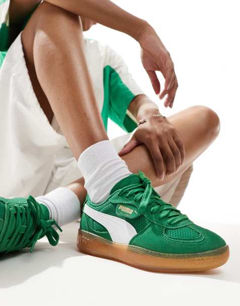 PUMA Palermo Vintage Moda sneakers in green - view 1