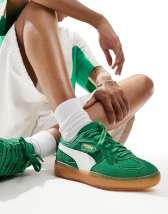 PUMA Palermo Elevata platform sneakers in gray